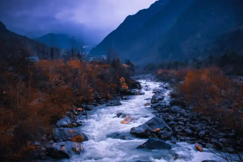 river in sikkim